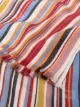 PAUL SMITH Music Note-pattern striped scarf