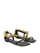 Image 2 of Giuseppe Zanotti Agata chain-trimmed sandals