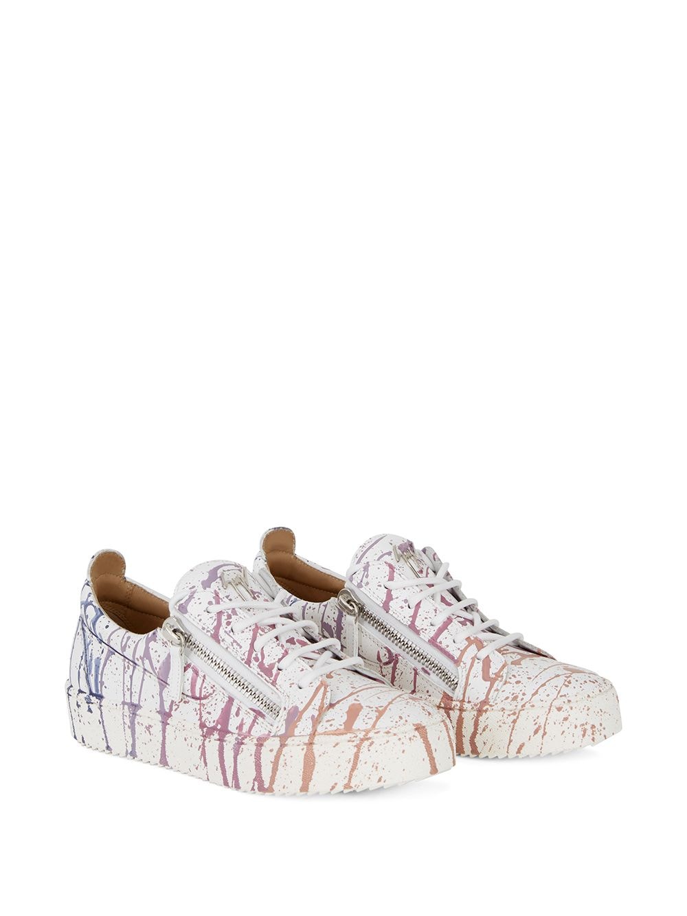 Giuseppe Zanotti Gail low-top sneakers - Wit