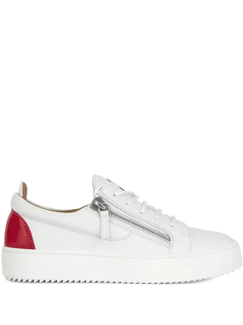 Giuseppe Zanotti double side zip sneakers