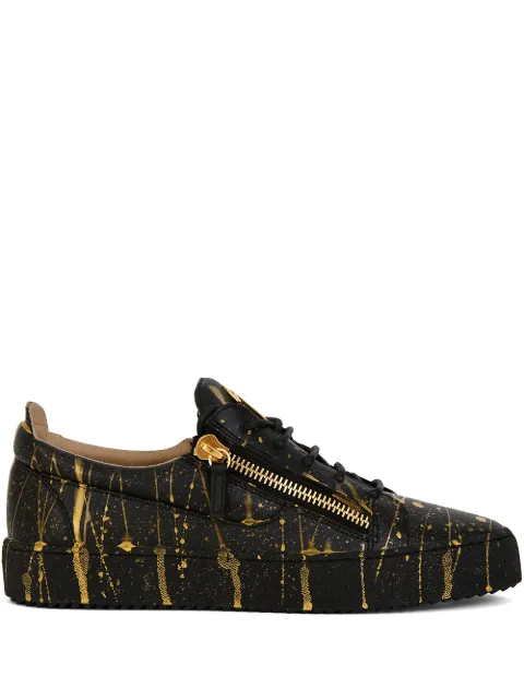 Giuseppe Zanotti Frankie с эффектом разбрызганной краски