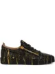Imagem 1 de Giuseppe Zanotti Tênis Frankie com efeito respingos de tinta