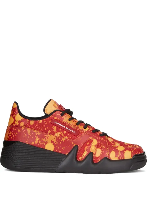 Giuseppe Zanotti Talon tie-dye leather sneakers