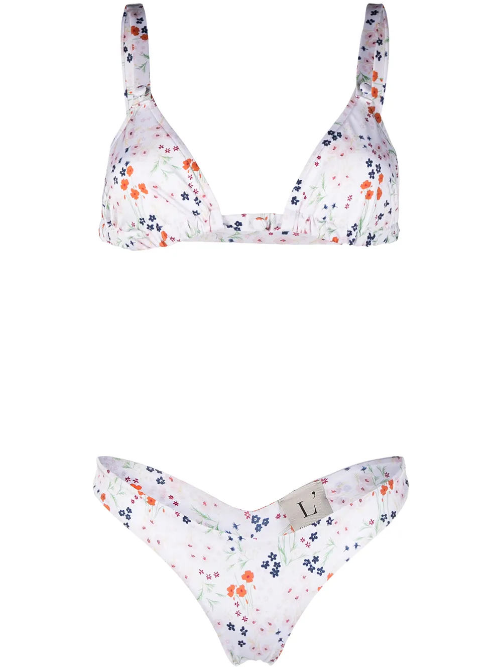 L'Autre Chose бикини с цветочным принтом