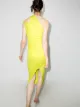 Mugler asymmetric one-shoulder midi dress