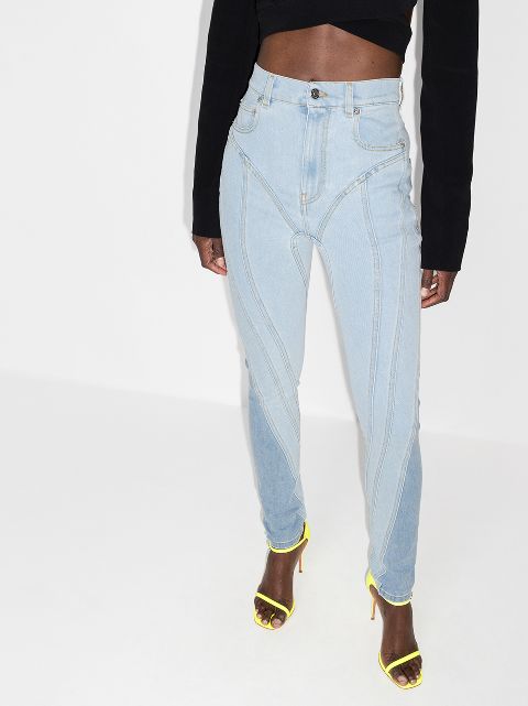 mugler skinny jeans