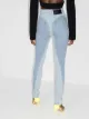 Mugler high-rise panelled skinny jeans