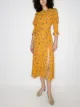 Image 2 of Reformation Carolena floral print midi dress