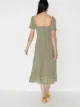 Reformation Meadow floral-print midi dress