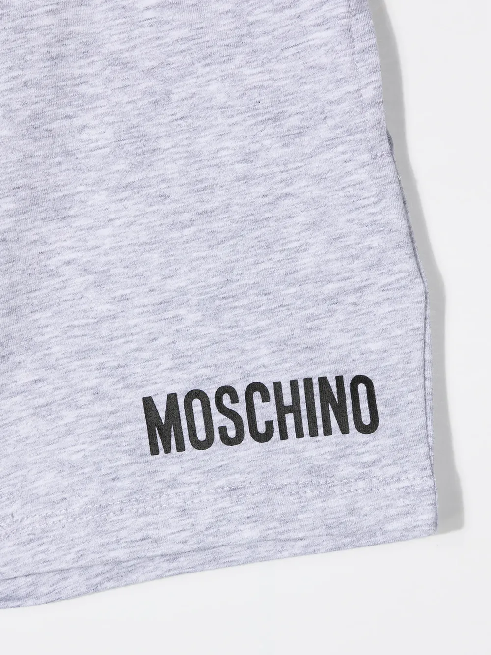 фото Moschino kids спортивные шорты с логотипом