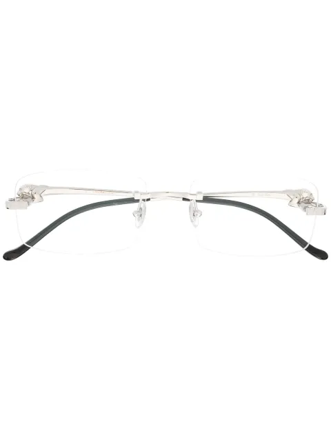Cartier Eyewear lunettes de vue Panthère à monture rectangulaire