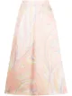Imagem 1 de Emilio Pucci Saia midi com estampa Vortici