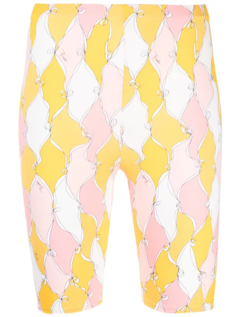 PUCCI shorts de ciclismo con estampado Losanghe Baby