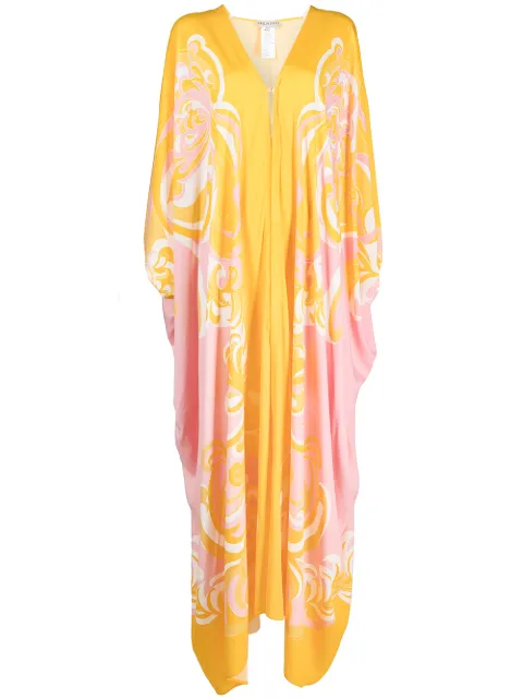 Emilio Pucci قفطان 'ألبيزيا' بطبعة 'بيازتو'