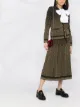 Image 2 of Gucci intarsia-knit logo-pattern midi skirt