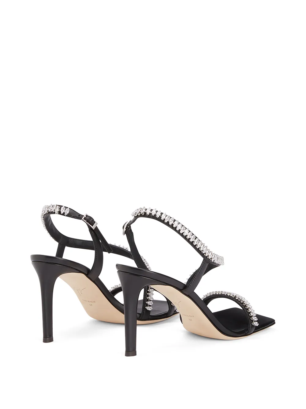 фото Giuseppe zanotti босоножки с кристаллами
