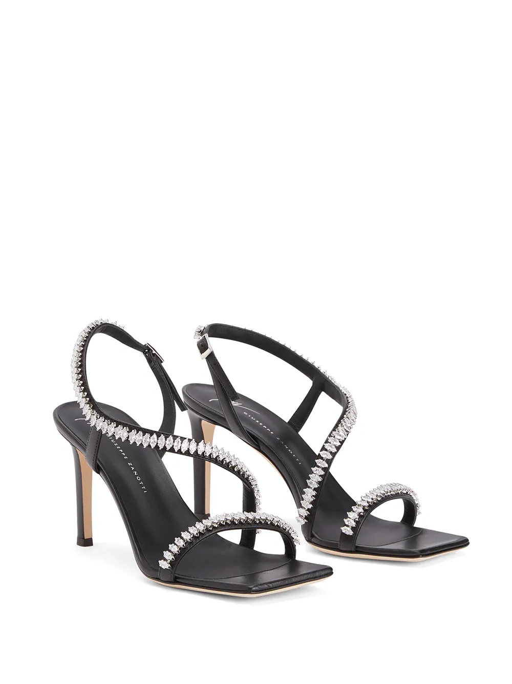 фото Giuseppe zanotti босоножки с кристаллами