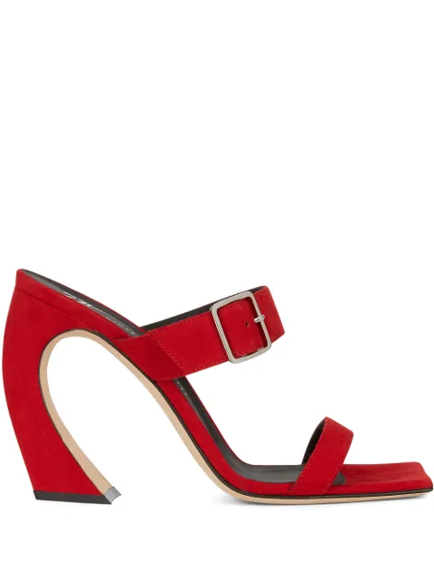 Giuseppe Zanotti 105mm Musa suede sandals