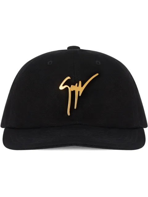 Giuseppe Zanotti gorra con placa del logo