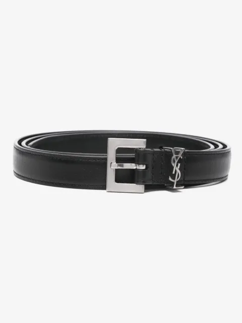 Saint Laurent Cassandre thin belt
