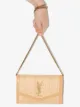 Saint Laurent Bolsa tiracolo Uptown de ráfia