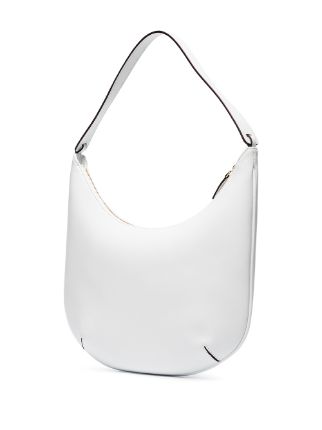 MANU HOBO CALF LEATHER BAG WHITE展示图