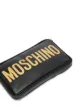 Moschino logo-print zipped shoulder bag