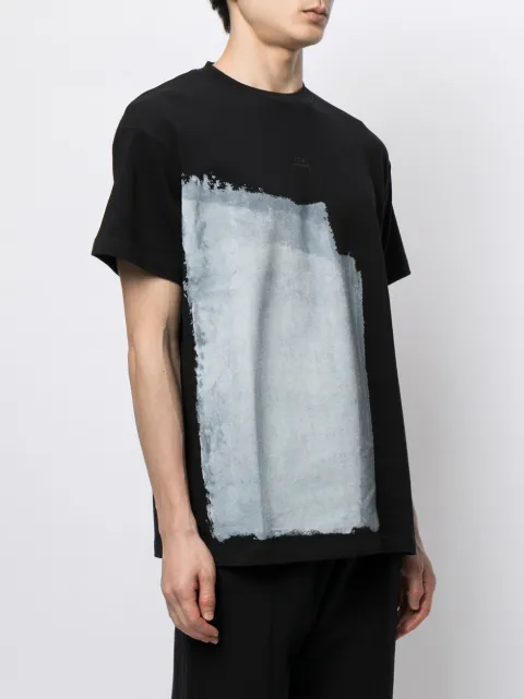 a cold wall block painted tee
