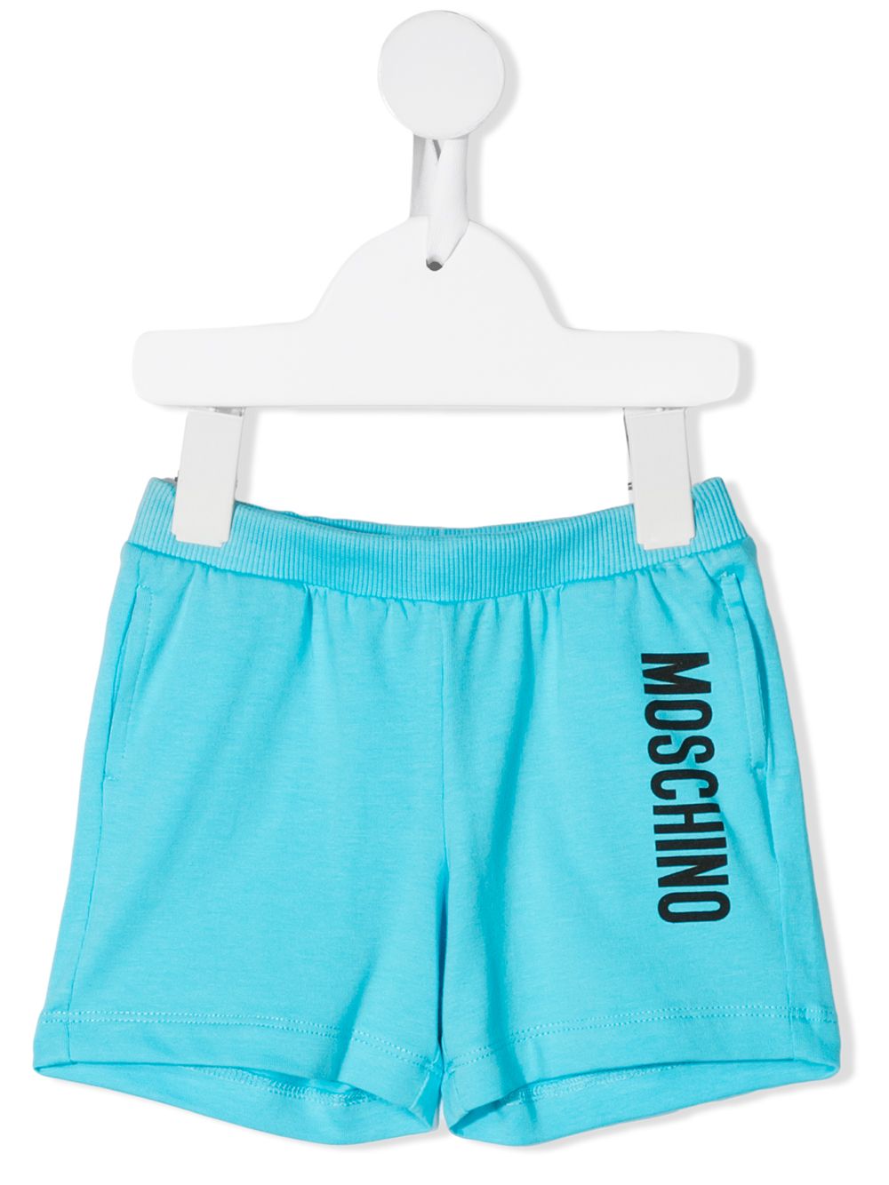 фото Moschino kids спортивные шорты с логотипом