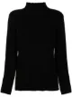 Image 1 of colville Racer Stripe roll-neck jumper