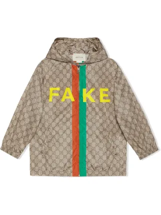 Gucci Kids Fake/Not-print Jacket - Farfetch