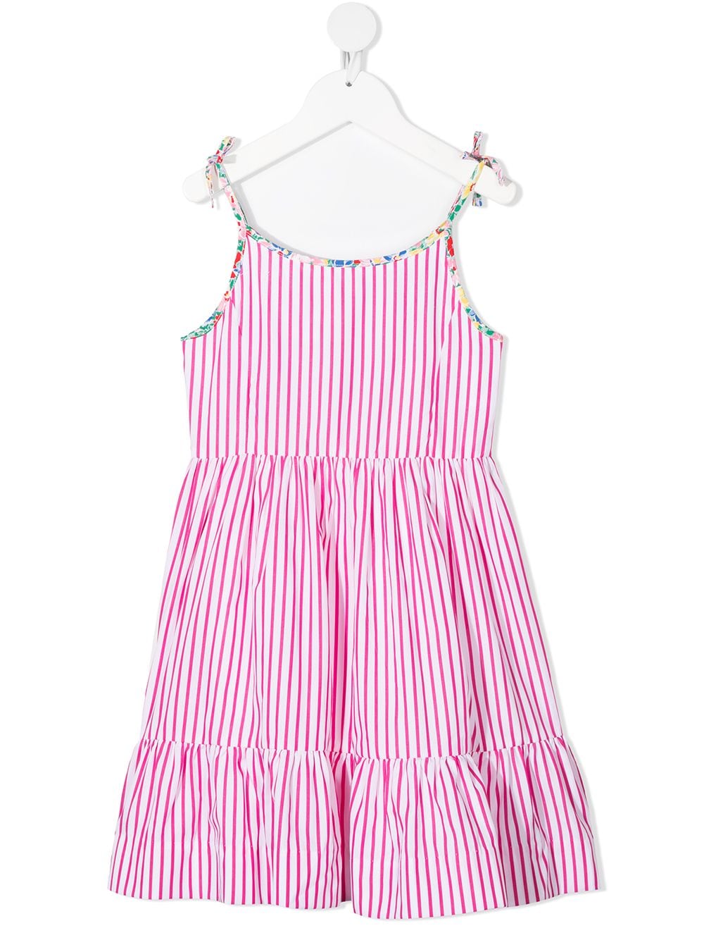 Image 1 of Ralph Lauren Kids striped cotton sleeveless dress