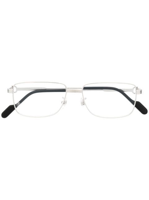 Cartier Eyewear - C de Cartier rectangle-frame glasses