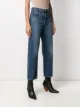 Levi's ribcage high-rise straight jeans