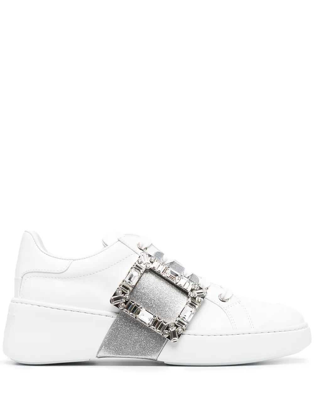 Roger Vivier Viv' Skate chunky sneakers | White | Image 1