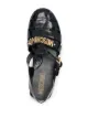 Moschino lettering logo jelly sandals