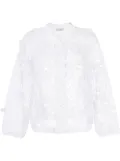 Valentino Garavani floral lace cardigan - White