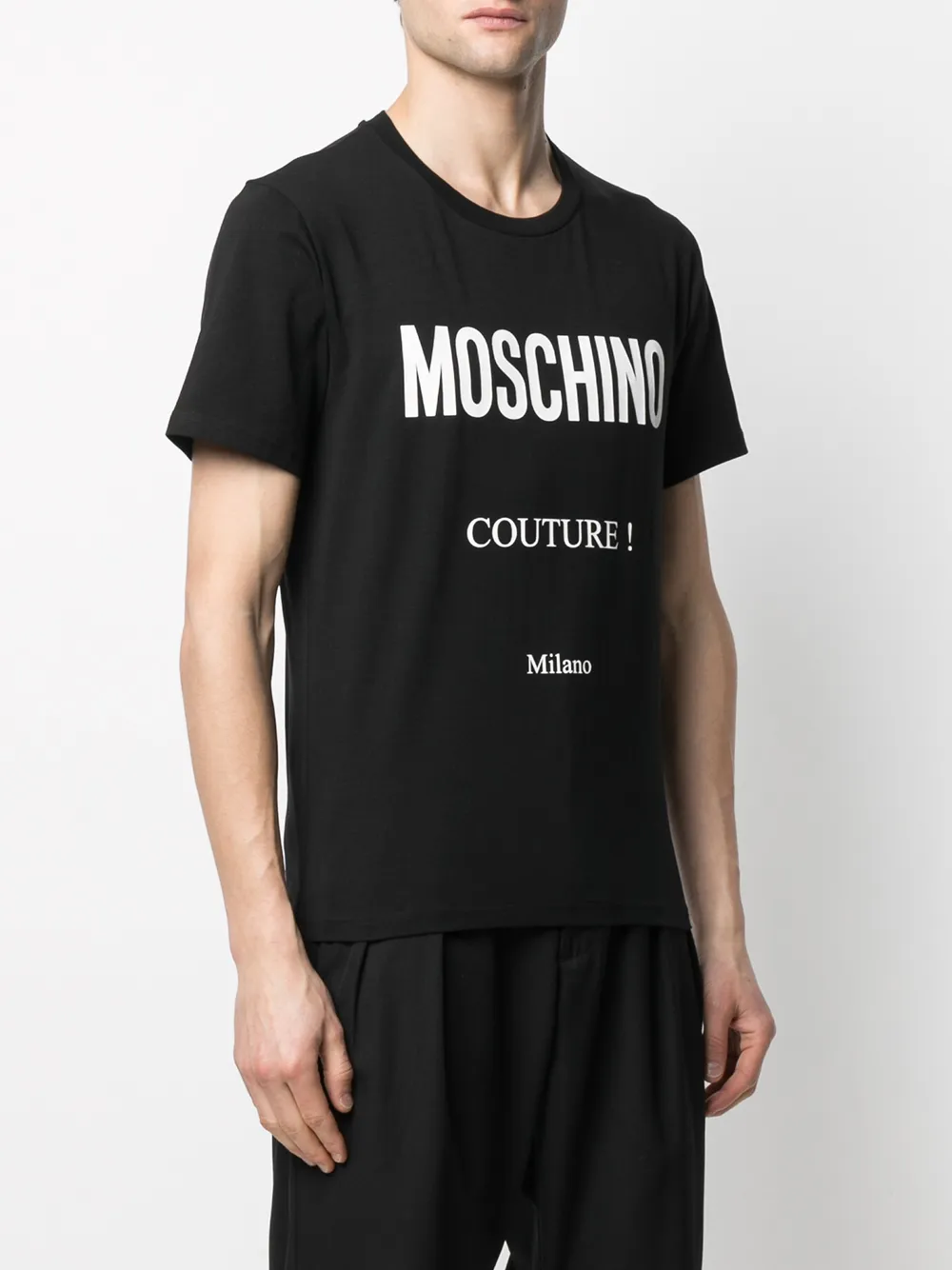 фото Moschino футболка с логотипом couture