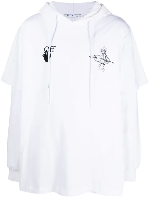 Off-White hoodie à imprimé graphique
