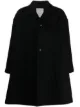 Image 1 of Yohji Yamamoto Pre-Owned asymmetric lapels buttoned coat