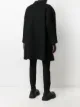 Yohji Yamamoto Pre-Owned asymmetric lapels buttoned coat