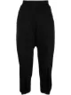 Image 1 of stagni 47 piped-trim cropped trousers