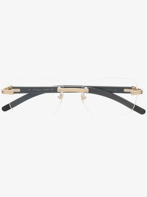Cartier Eyewear C de Cartier rectangle-frame glasses