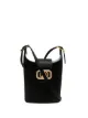 Image 1 of LANVIN logo-plaque crossbody bag