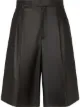 Image 1 of Fendi pleated high-waisted shorts