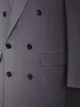 Fendi gradient effect double-breasted coat