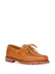 Image 2 of Fendi FF leather boat shoes