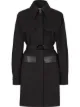 Image 1 of Fendi belted-waist single-breasted coat