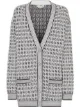 Image 1 of Fendi FF-logo motif cardigan