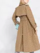 Gucci GG pattern trench coat